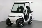 White 2024 Evolution D3 electric golf cart