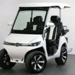 White 2024 Evolution D3 electric golf cart