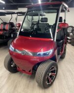 Red 2024 Evolution D3 golf cart for sale