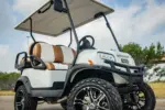 2020 Club Car Onward 4 Passenger Lifted Gas Golf Cart - Image 4