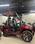 Red 2024 Evolution D3 golf cart for sale - Image 4