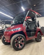 Red 2024 Evolution D3 golf cart for sale - Image 2