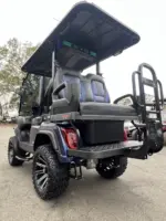 Blue 2025 Evolution D2+2 Maverick golf cart for sale - Image 4