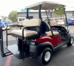 2020 Club Car - Tempo In Maroon 4pr Golf Cart W/ New Lithium Battery - Image 2